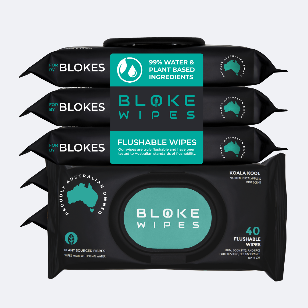 Six Pack Flushable Wipes