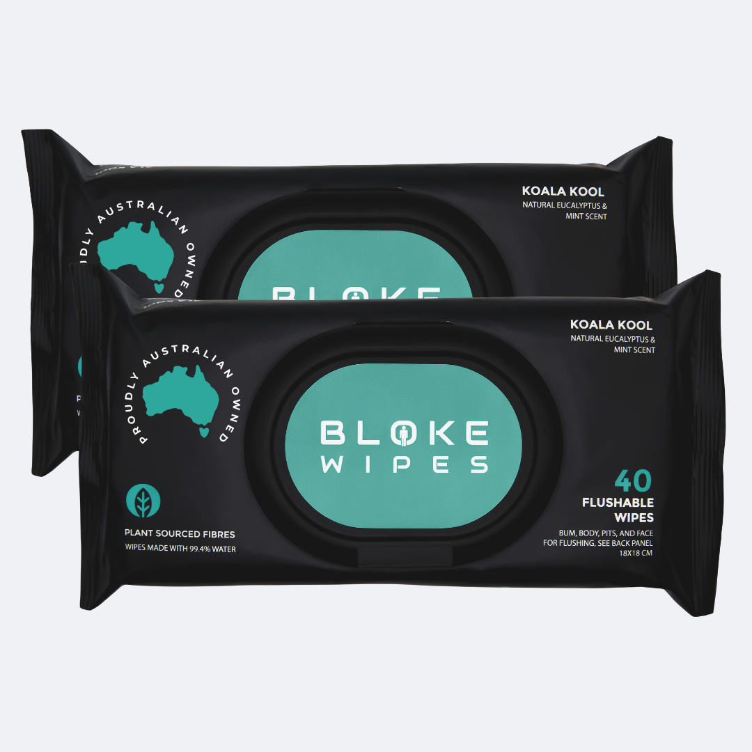 Two Pack Flushable Wipes